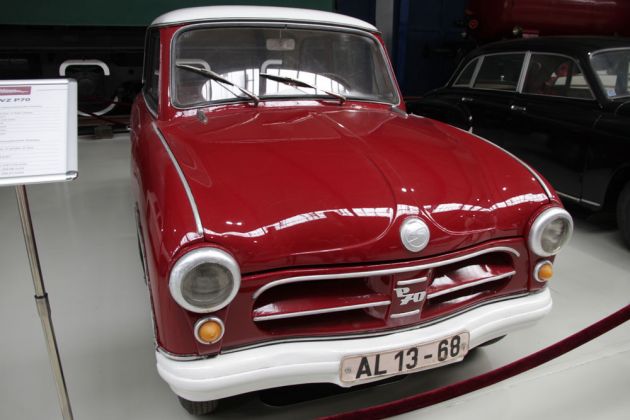 Oldtimer Museum Rügen in Prora - AWZ P 70, VEB Automobilwerke Zwickau Oldtimer Museum Rügen in Prora - AWZ P 70, VEB Automobilwerke Zwickau