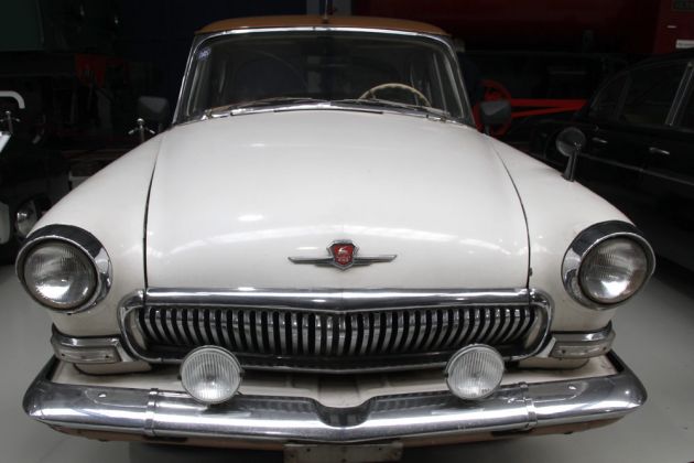 Oldtimer Museum Rügen in Prora - Wolga M 21, Sowjetunion Oldtimer Museum Rügen in Prora - Wolga M 21, Sowjetunion