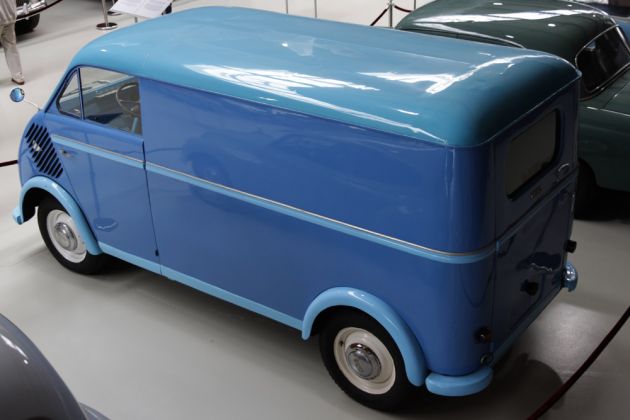 Oldtimer Museum Prora auf der Ostseeinsel Rügen - DKW-Schnellaster 3=6 - Typ 3, Bauzeit 1955 bis 1962 Oldtimer Museum Prora auf der Ostseeinsel Rügen - DKW-Schnellaster 3=6 - Typ 3, Bauzeit 1955 bis 1962