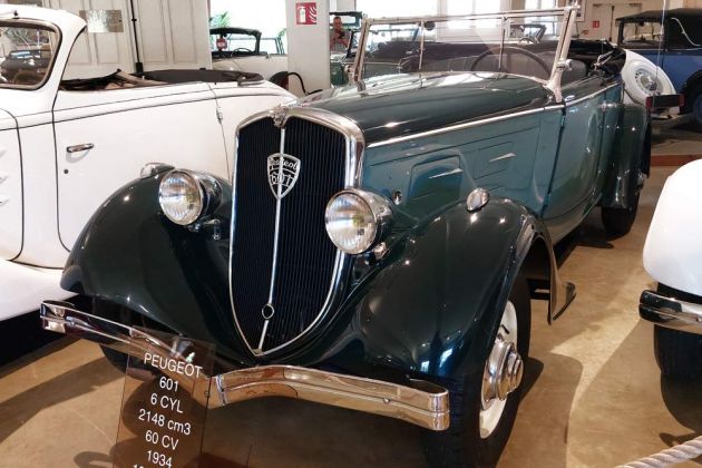 Peugeot 601 Cabriolet - Baujahr 1934 - 2.148 ccm Sechszylinder-Motor, 60 PS, 105 kmh Peugeot 601 Cabriolet - Baujahr 1934 - 2.148 ccm Sechszylinder-Motor, 60 PS, 105 kmh