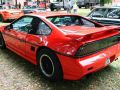Ein von 1986 bis 1988 angebotener Pontiac Fiero mit Fastback – Roadstertreffen Bad Rehburg nahe Hannover