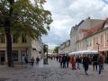 Potsdam - die Flaniermeile Brandenburger Strasse an der Ecke zur Lindenstrasse