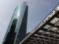 Potsdamer Platz 2 in Berlin - Bahntower, das Hochhaus der Deutschen Bahn