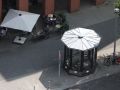Der Potsdamer Platz in Berlin - ein Kiosk in der Alten Potsdamer Strasse