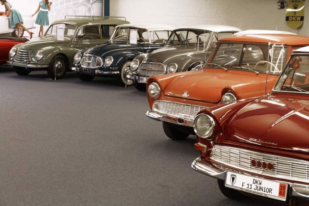 PS.SPEICHER in Einbeck, das PS.Depot Automobile - eine Parade an DKW-Automobilen der Nachkriegszeit PS.SPEICHER in Einbeck, das PS.Depot Automobile - eine Parade an DKW-Automobilen der Nachkriegszeit