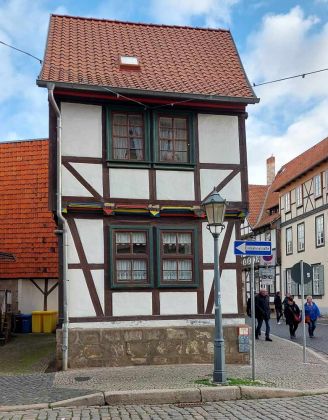 Quedlinburg - ein kleines Fachwerkhaus an der Kaplanei Quedlinburg - ein kleines Fachwerkhaus an der Kaplanei