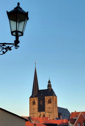 Quedlinburg - die Marktkirche St. Benedikti am Marktkirchhof in der Altstadt Quedlinburg - die Marktkirche St. Benedikti am Marktkirchhof in der Altstadt