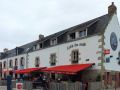  Port Haliguen auf der bretonischen Halbinsel Quiberon - das Caf&eacute; du Midi, Place de Port Haliguen