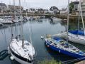 Port Haliguen auf der bretonischen Halbinsel Quiberon - eine Teilansicht des Yachthafens