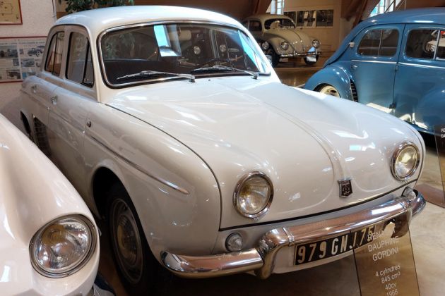 Renault Dauphine Gordini, Baujahr 1966 - 845 ccm, 40 PS Renault Dauphine Gordini, Baujahr 1966 - 845 ccm, 40 PS