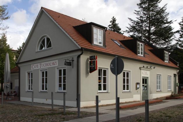 Rheinsberg in Brandenburg - das Café Tucholsky am Grienericksee Rheinsberg in Brandenburg - das Café Tucholsky am Grienericksee
