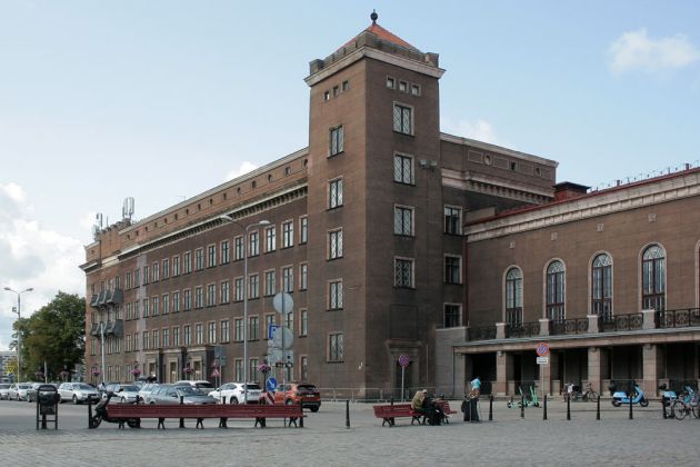 Das Gebäude der Technischen Universität Riga am Rathausplatz Das Gebäude der Technischen Universität Riga am Rathausplatz