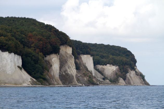 Die Kreideküste auf der Ostseeinsel Rügen - die Wissower Klinken Die Kreideküste auf der Ostseeinsel Rügen - die Wissower Klinken