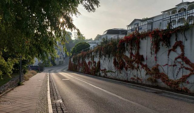 Hafenstadt Sassnitz - die Bergstrasse in der Sassnitzer Altstadt Hafenstadt Sassnitz - die Bergstrasse in der Sassnitzer Altstadt