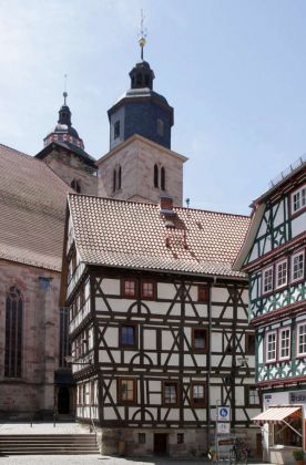 Schmalkalden am Rande des Thüringer Waldes - Stadtkirche St. Georg und Historicum Schmalkalden am Rande des Thüringer Waldes - Stadtkirche St. Georg und Historicum
