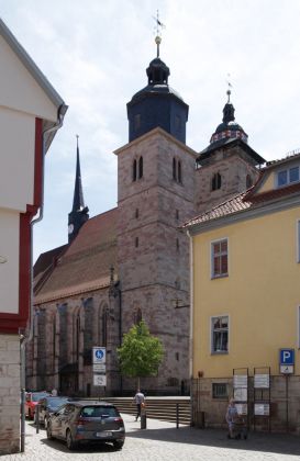 Schmalkalden am Rande des Thüringer Waldes - die Stadtkirche St. Georg Schmalkalden am Rande des Thüringer Waldes - die Stadtkirche St. Georg