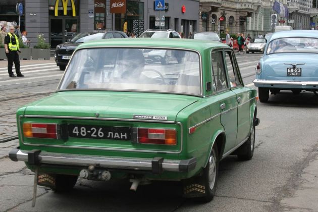 Die Heckansicht des WAS-2106 – ein Lada 2106 oder auch Lada 1600 der Bauzeit von 1976 bis 2006 Die Heckansicht des WAS-2106 – ein Lada 2106 oder auch Lada 1600 der Bauzeit von 1976 bis 2006