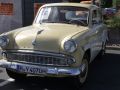 Ein Moskwitsch 407 der Bauzeit von Mai 1958 bis Oktober 1963 -  1.358 ccm Vierzylinder-Reihenmotor, 45 PS