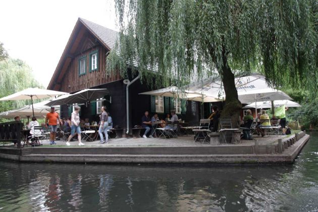 Lübbenau im Spreewald - das Restaurant Kaupen No. 6 an der Hauptspree Lübbenau im Spreewald - das Restaurant Kaupen No. 6 an der Hauptspree