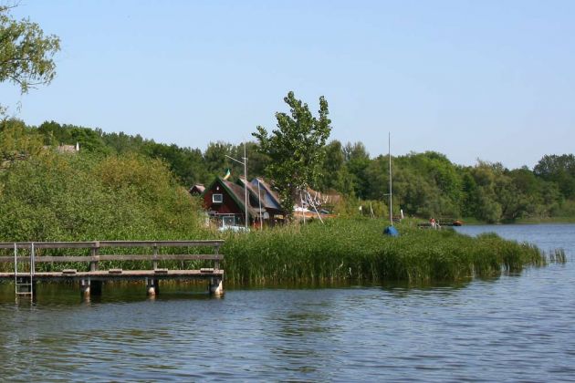 Bergringstadt Teterow  - Bootshäuser am Teterower See