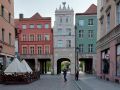  Toruń, Thorn - historische Fassaden an der Piekary