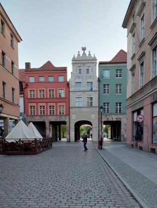 Toruń, Thorn - historische Fassaden an der Piekary Toruń, Thorn - historische Fassaden an der Piekary