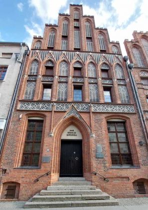 Toruń, Thorn - Kopernikushaus, das Geburtshaus von Nikolaus Kopernikus in der Kopernika Toruń, Thorn - Kopernikushaus, das Geburtshaus von Nikolaus Kopernikus in der Kopernika