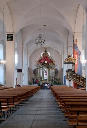 Toruń, Thorn - Innenansicht der Heiliggeistkirche am Altstädter Marktplatz, dem Rynek Staromiejski Toruń, Thorn - Innenansicht der Heiliggeistkirche am Altstädter Marktplatz, dem Rynek Staromiejski