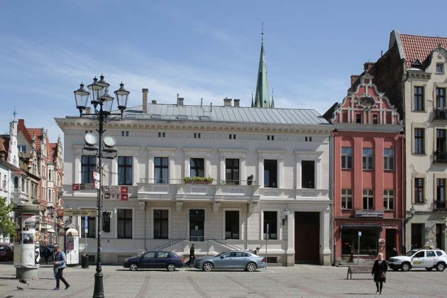 Toruń, Thorn - die Ostseite des Neustädter Marktes, Rynek Nowomiesjki Toruń, Thorn - die Ostseite des Neustädter Marktes, Rynek Nowomiesjki
