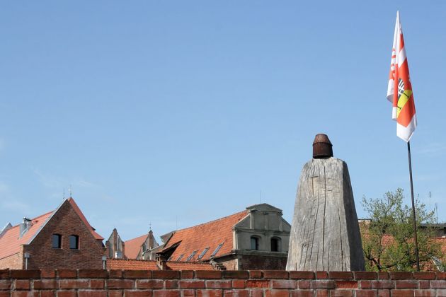 Toruń, Thorn - die Ruine der Deutschordensburg Toruń, Thorn - die Ruine der Deutschordensburg