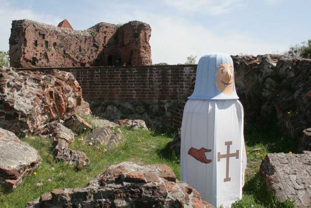 Toruń, Thorn - die Ruine der Deutschordensburg Toruń, Thorn - die Ruine der Deutschordensburg