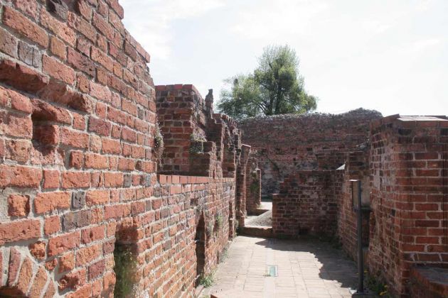Toruń, Thorn - die Ruine der Deutschordensburg Toruń, Thorn - die Ruine der Deutschordensburg