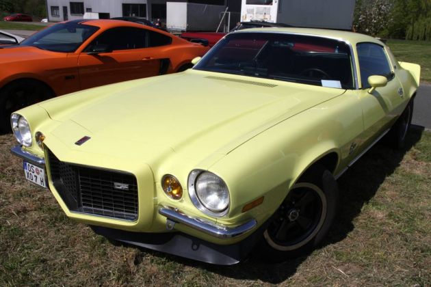 Chevrolet Camaro 350 cui, zweite Generation Type LT (Luxury Touring ), Bauzeit 1973 bis 1978 - 5,7 Liter V 8-Motor Chevrolet Camaro 350 cui, zweite Generation Type LT (Luxury Touring ), Bauzeit 1973 bis 1978 - 5,7 Liter V 8-Motor