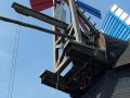 Der Windrosen-Bock der Erdholländer-Windmühle 'Dicke Paula' in Steinhude am Meer