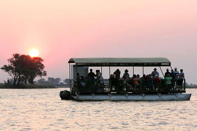 Flußsafari auf dem Chobe